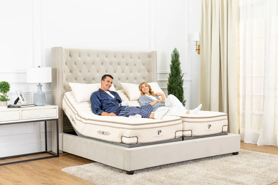 Split California King mattress setup